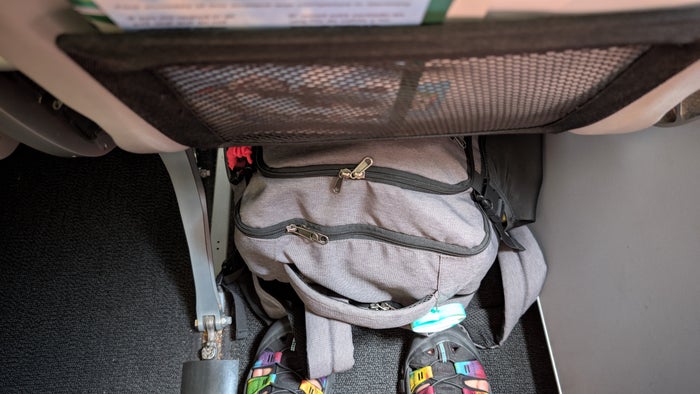 Frontier Airlines A321neo UpFront Plus legroom