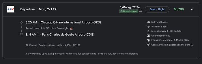 Google Flights ORD CDG Air France Google Flights ORD CDG Air France