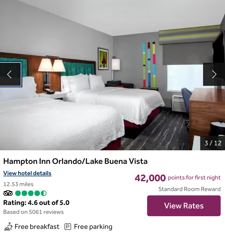 Hampton Inn LBV Price