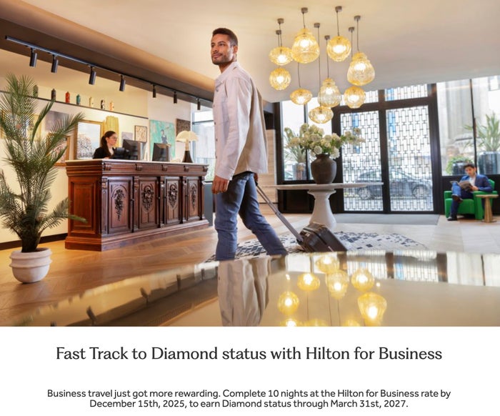 Hilton for Business fast track Hilton for Business fast track