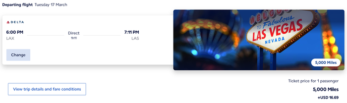 Los Angeles to Las Vegas Flying Blue Award Ticket Los Angeles to Las Vegas Flying Blue Award Ticket