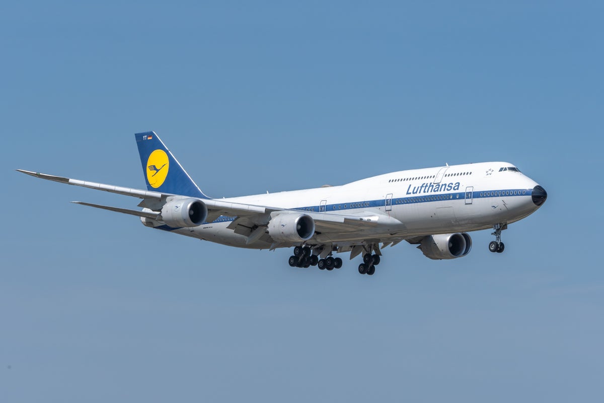 Lufthansa 747 livery ORD Lufthansa 747 livery ORD