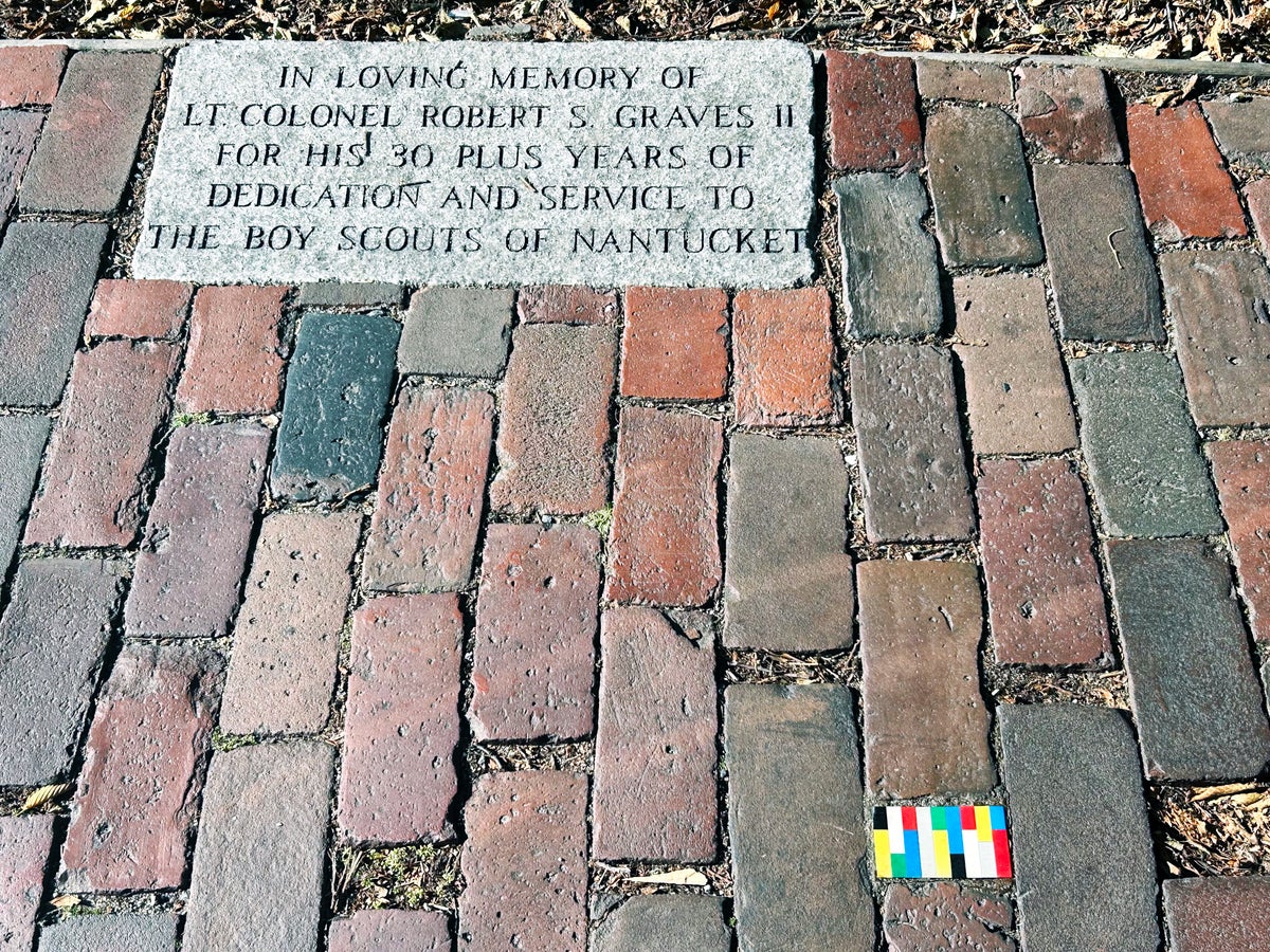 Nantucket historical and Lego markers