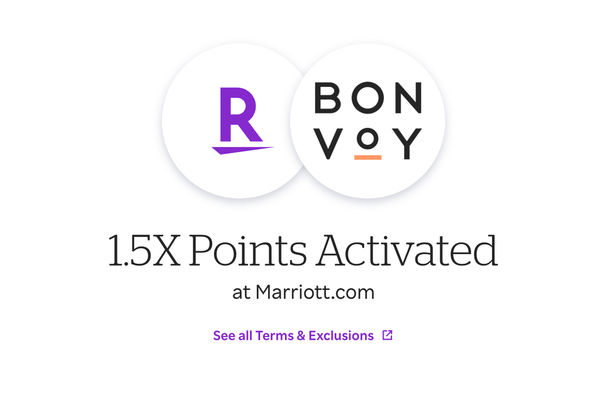 Rakuten Marriott Bonvoy 1.5x