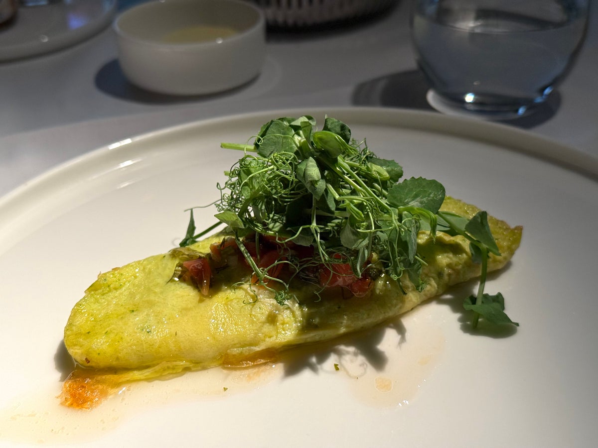 SWISS first class omelette