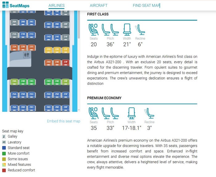 Seat Maps
