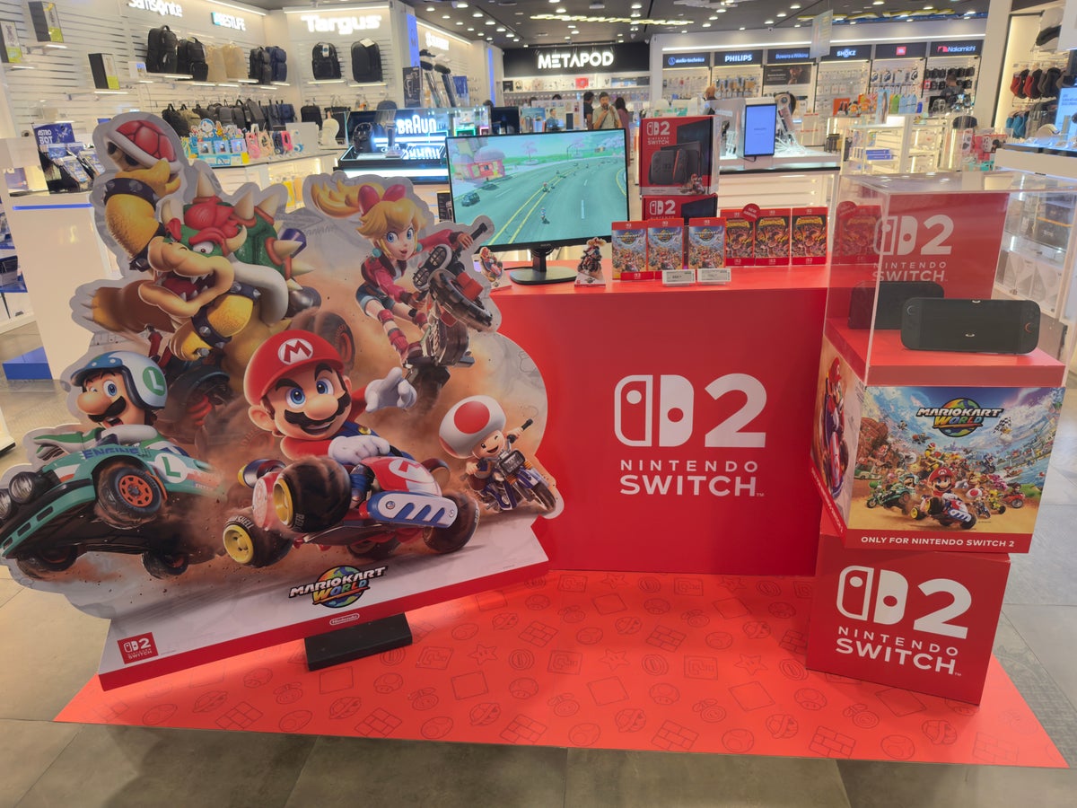 Singapore Changi Airport Nintendo Switch