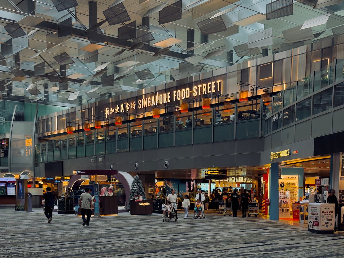 Singapore Changi Airport Singapore Food Street