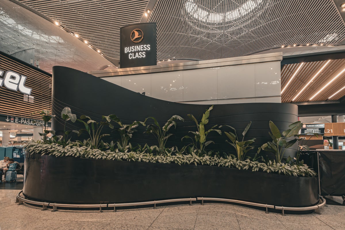 Turkish Airlines business class check in