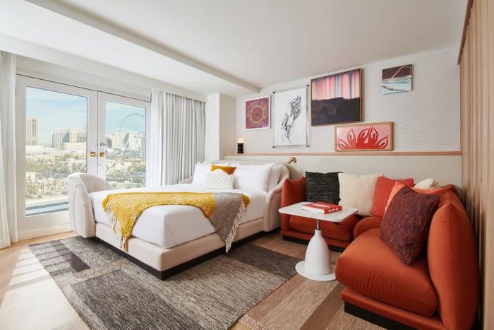 Virgin Hotels Las Vegas Curio Collection by Hilton Canyon Tower Chamber Virgin Hotels Las Vegas Curio Collection by Hilton Canyon Tower Chamber