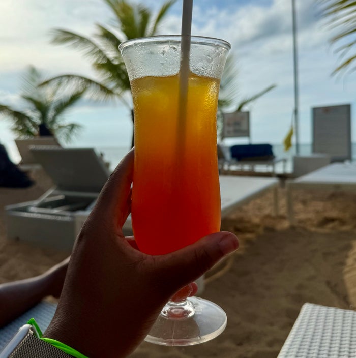Viva V Sama Beach Drinks
