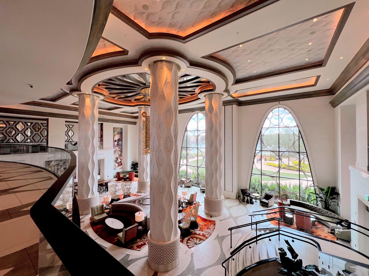 lobby at Disneys Coronado Springs Resort