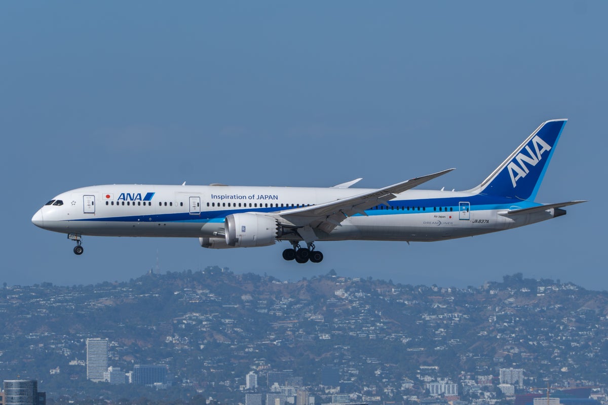ANA 787 9 Dreamliner LAX