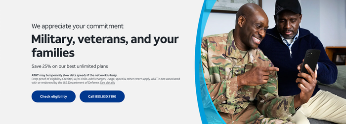 ATT Military benefits ATT Military benefits