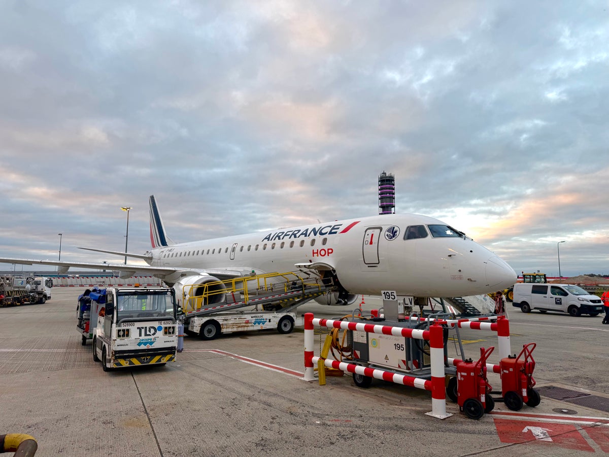 Air France Embraer 190 with Starlink
