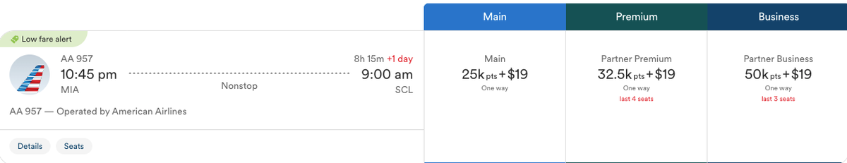 Alaska award american airlines