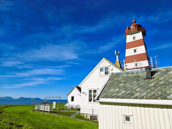 Alesund Norway Alnes Lighthouse Alesund Norway Alnes Lighthouse