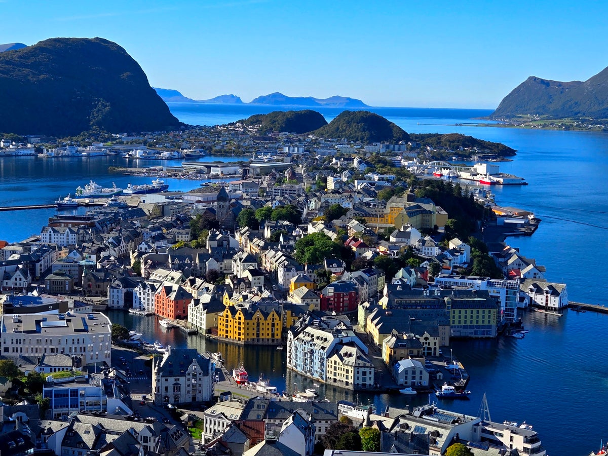 Alesund Norway City View