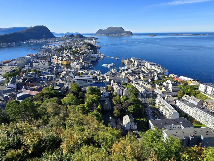 Alesund Norway City Alesund Norway City