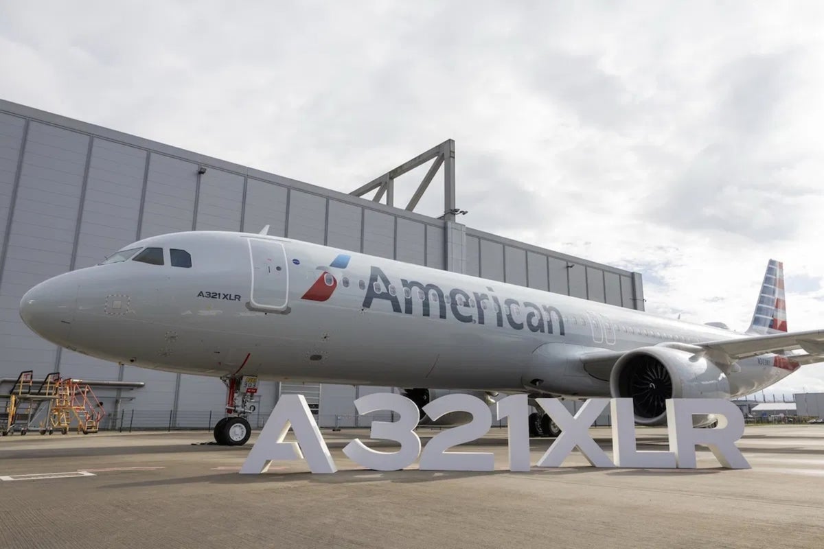 American A321XLR Plane AA