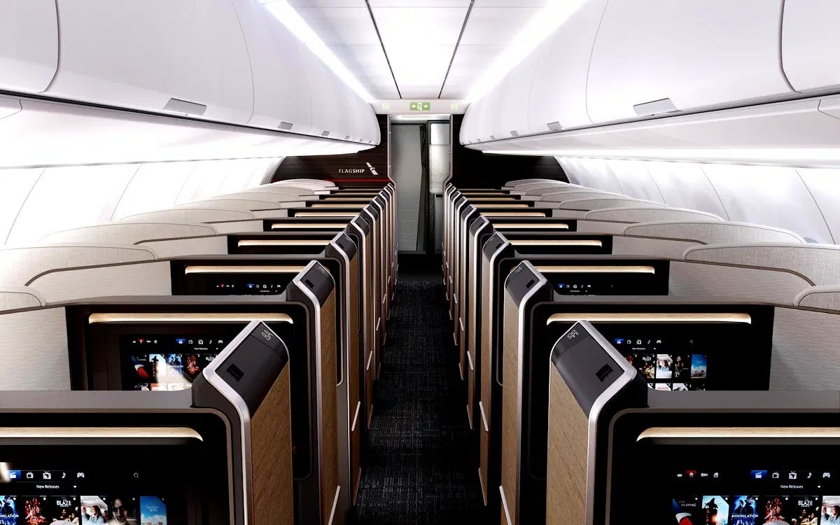 American Airlines A321XLR Business Class