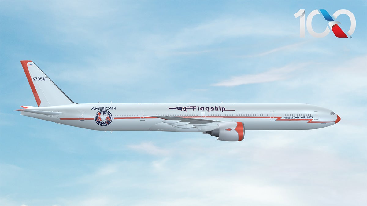 American Airlines flagship livery