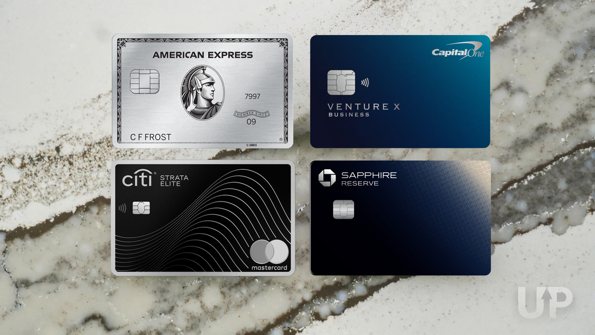 Amex Platinum Capital One Venture X Business Citi Strata Elite Chase Sapphire Reserve Cards Upgraded Points LLC