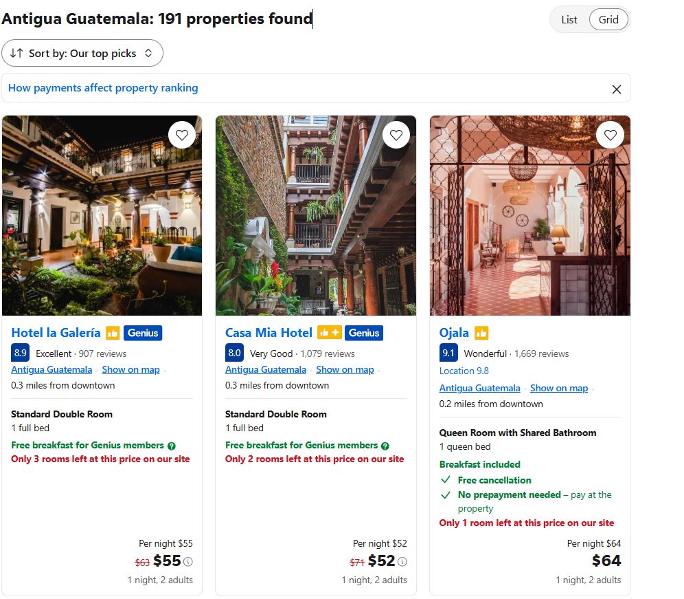 Antigua Hotels Antigua Hotels