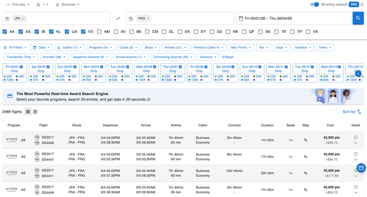 Award Tool Mega Search