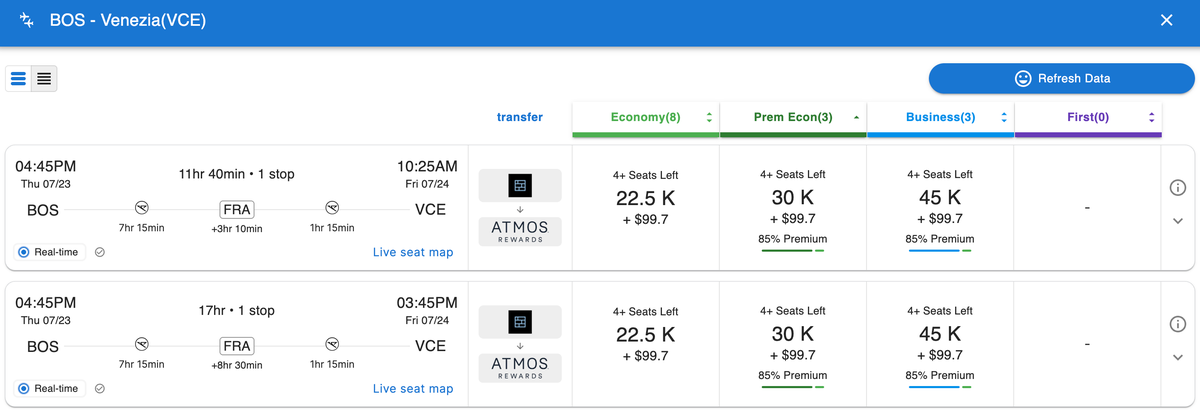 Award Tool Panorama Live Search