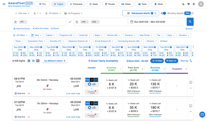 Award Tool Pro Search Award Tool Pro Search