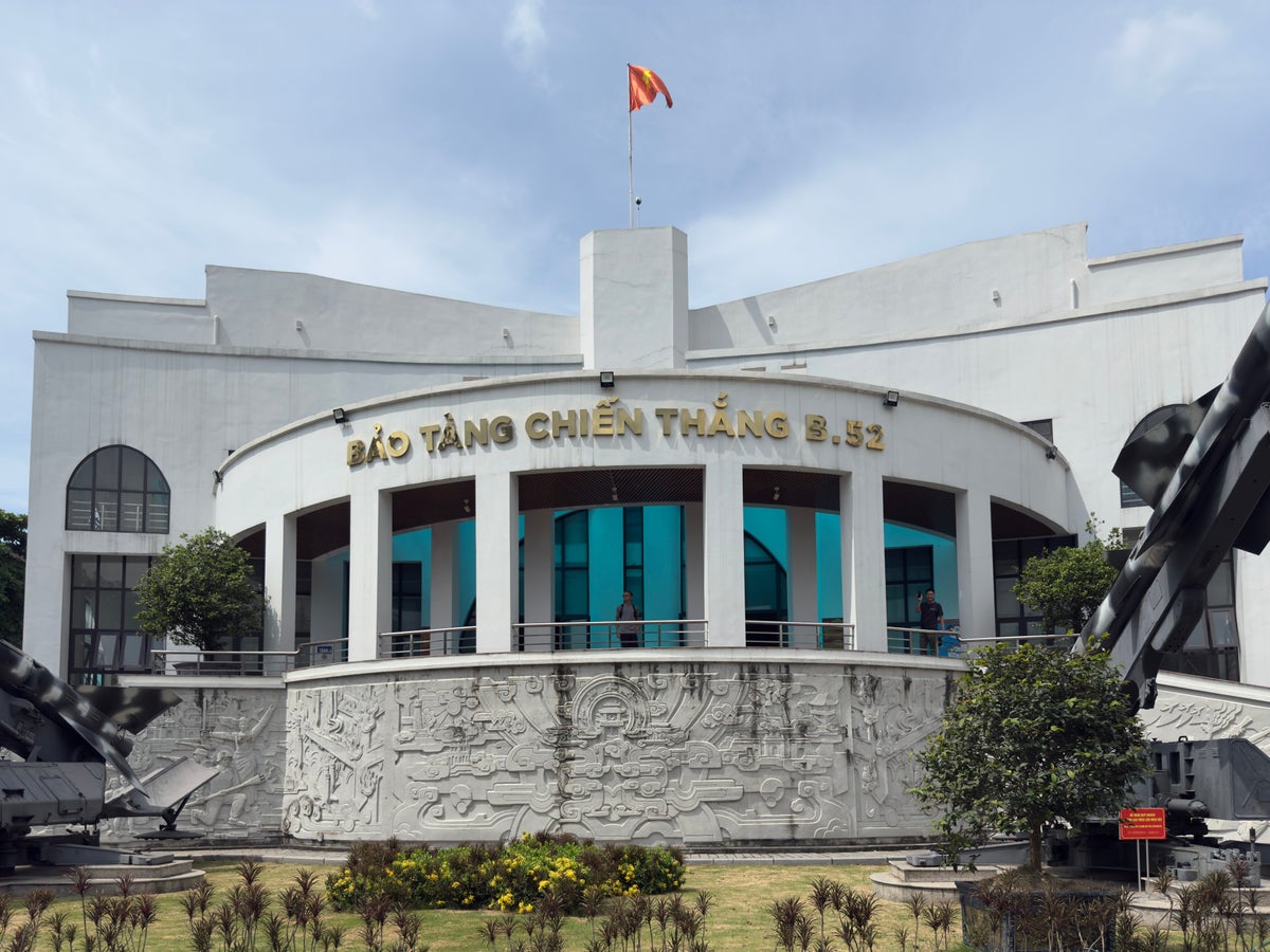 B52 Museum Hanoi exterior B52 Museum Hanoi exterior