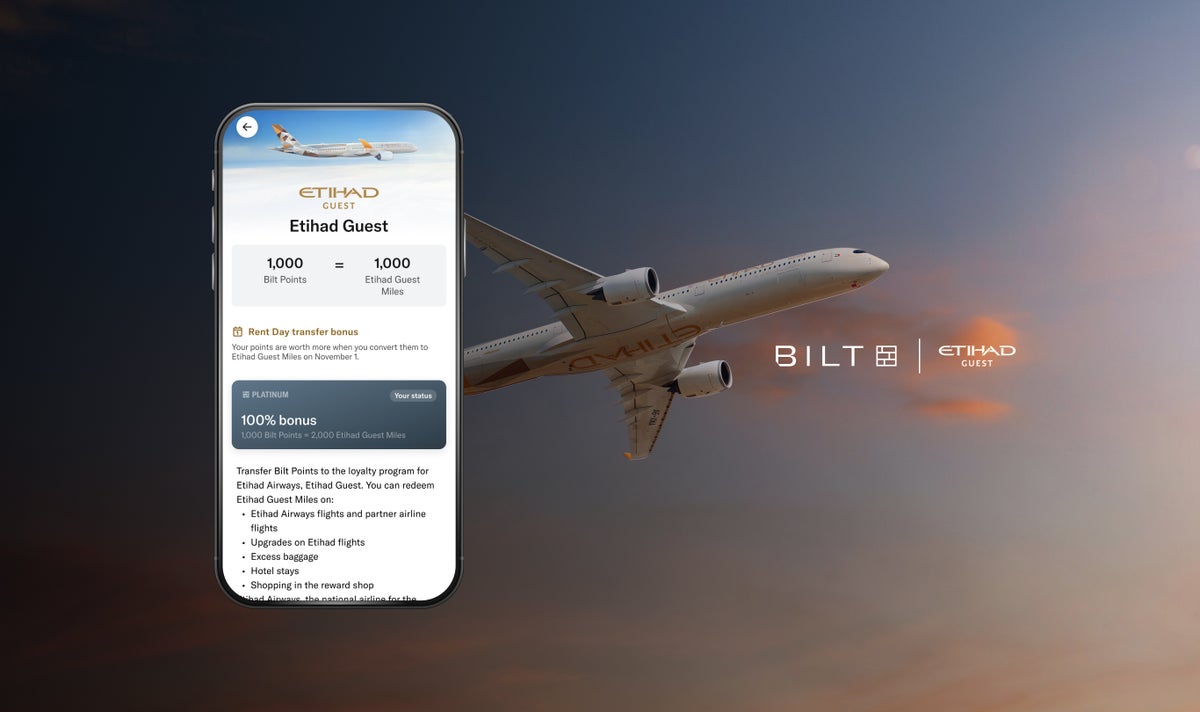 Bilt Etihad transfer bonus mockup