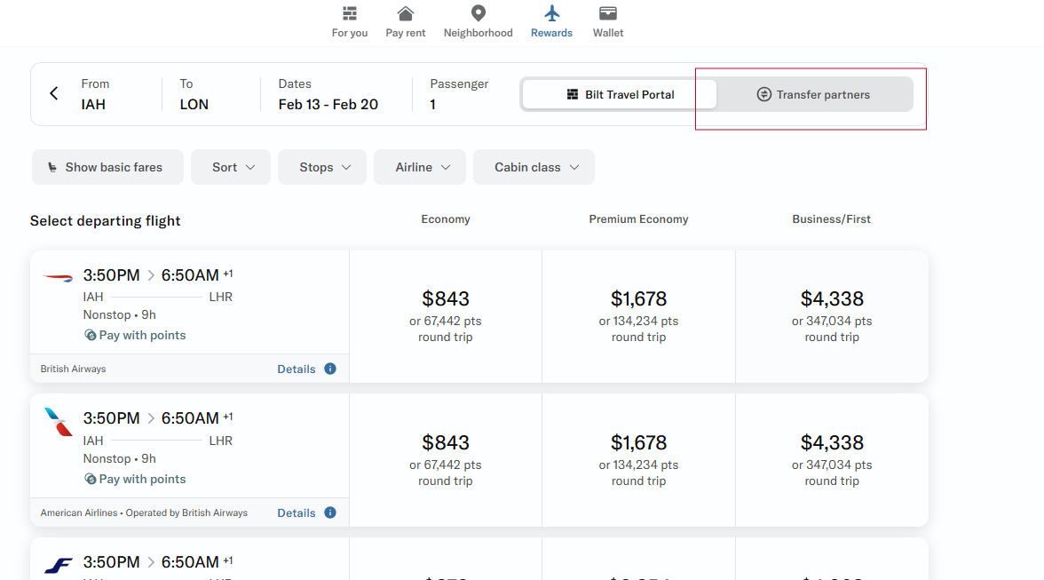 Bilt Rewards point.me transfer partners Bilt Rewards point.me transfer partners