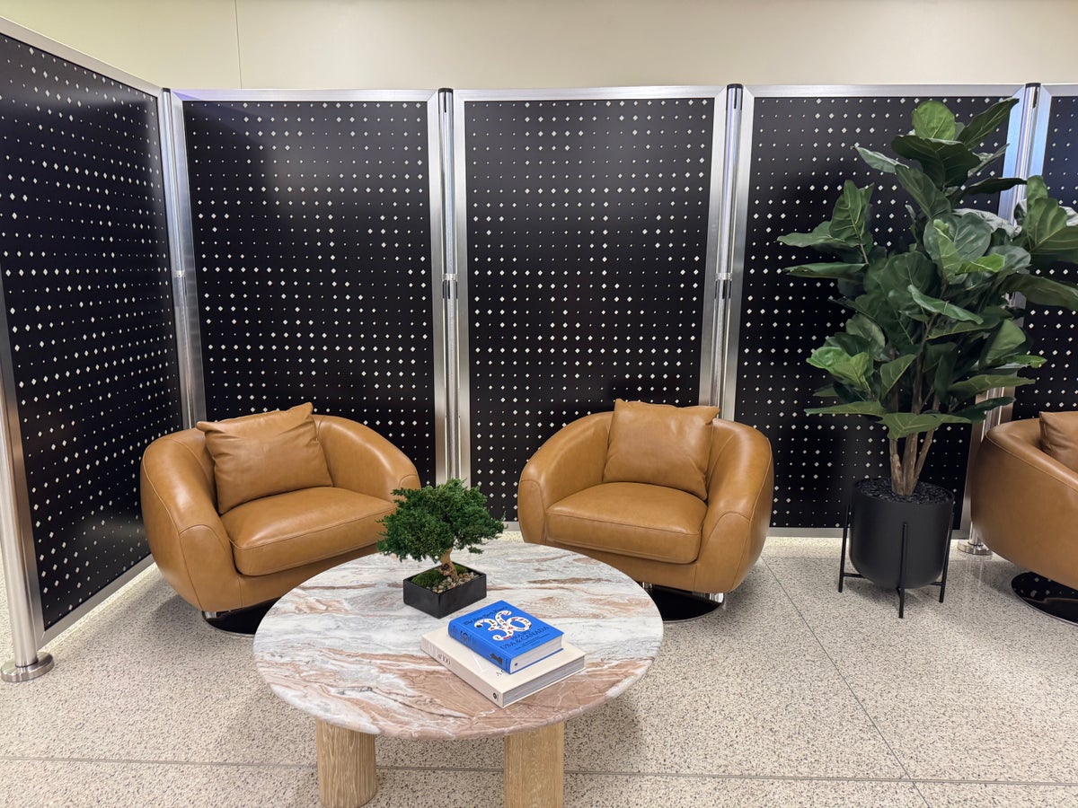 Delta One Check In SLC Lounge Area