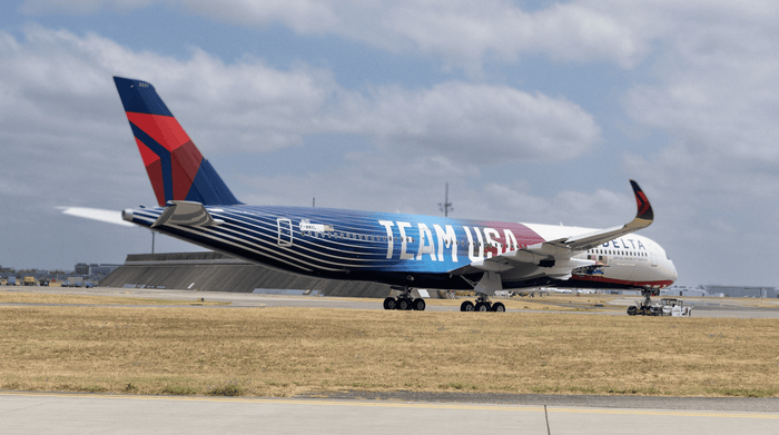 Delta Reveals Exclusive Olympic Ticket Auction Packages and New Team USA Airbus A350 Livery