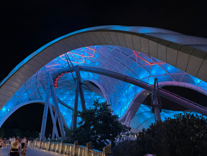 Disney World Tron Ares exterior