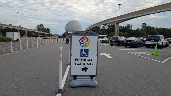 EPCOT medical parking EPCOT medical parking