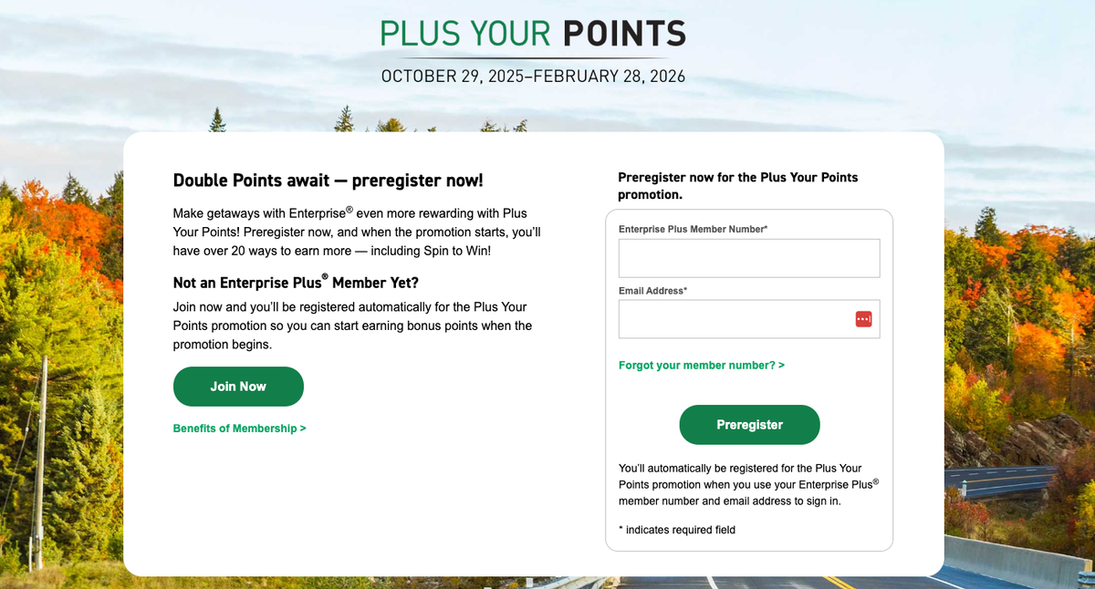 Enterprise Plus Your Points 2025