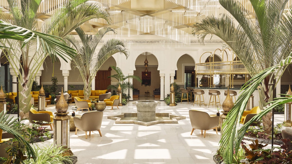 Four Seasons Rabat Four Seasons Rabat courtyard