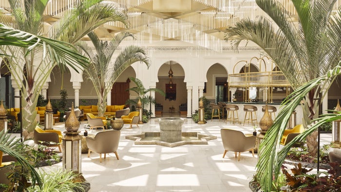 Four Seasons Rabat Four Seasons Rabat courtyard
