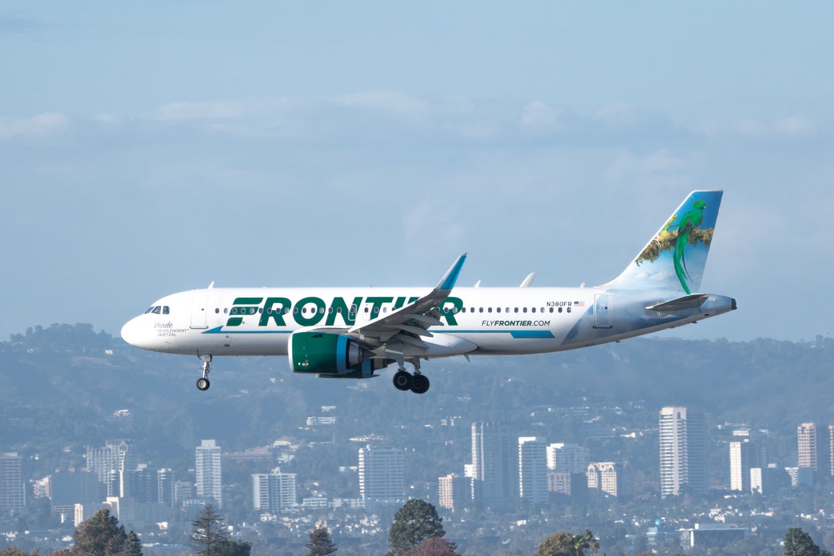 Frontier A320 Verde Quetzal livery