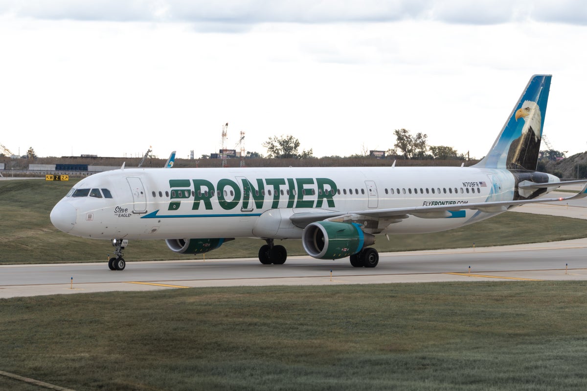 Frontier Steve the Eagle livery A321