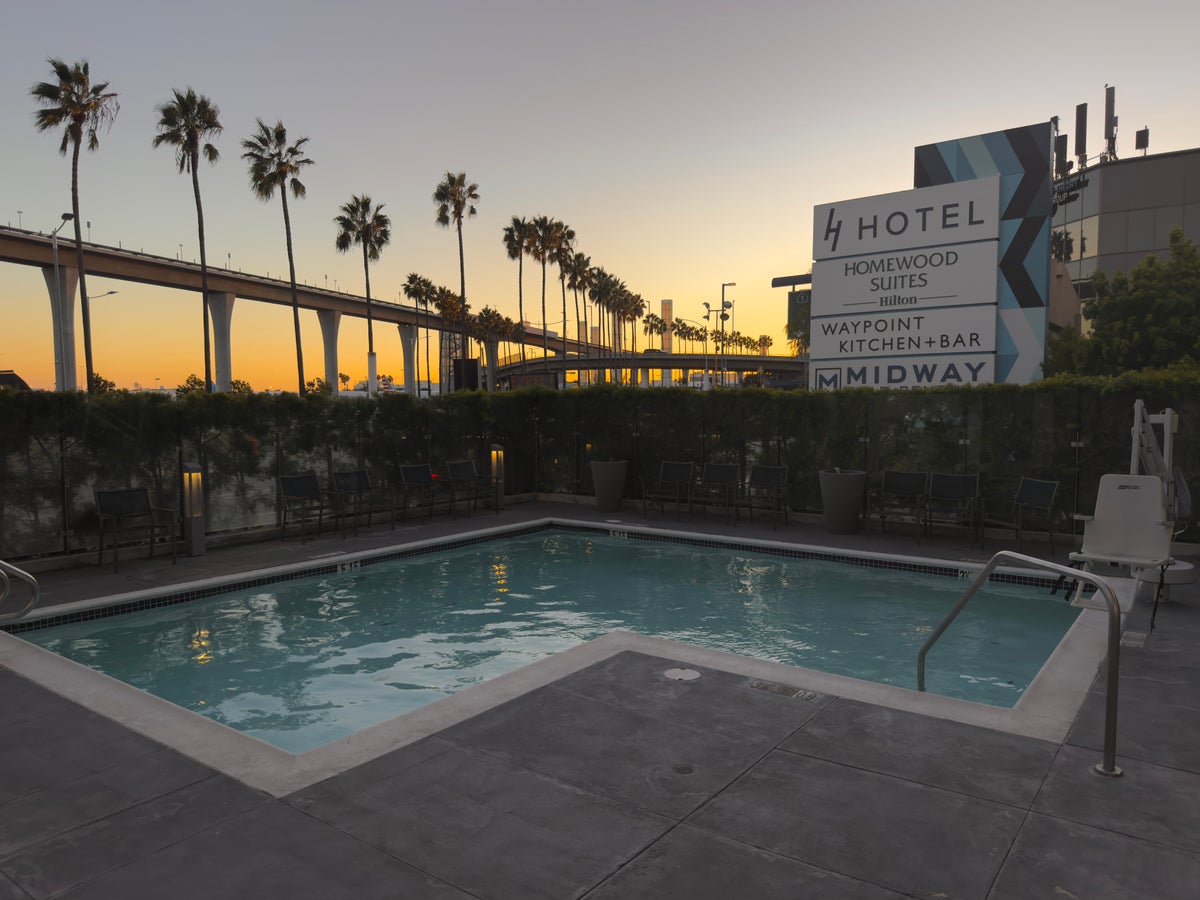 H Hotel Los Angeles outdoor pool H Hotel Los Angeles outdoor pool