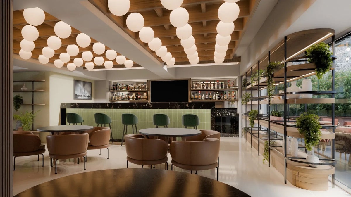 Hilton Garden Inn Mexico City Polanco Bar Rendering