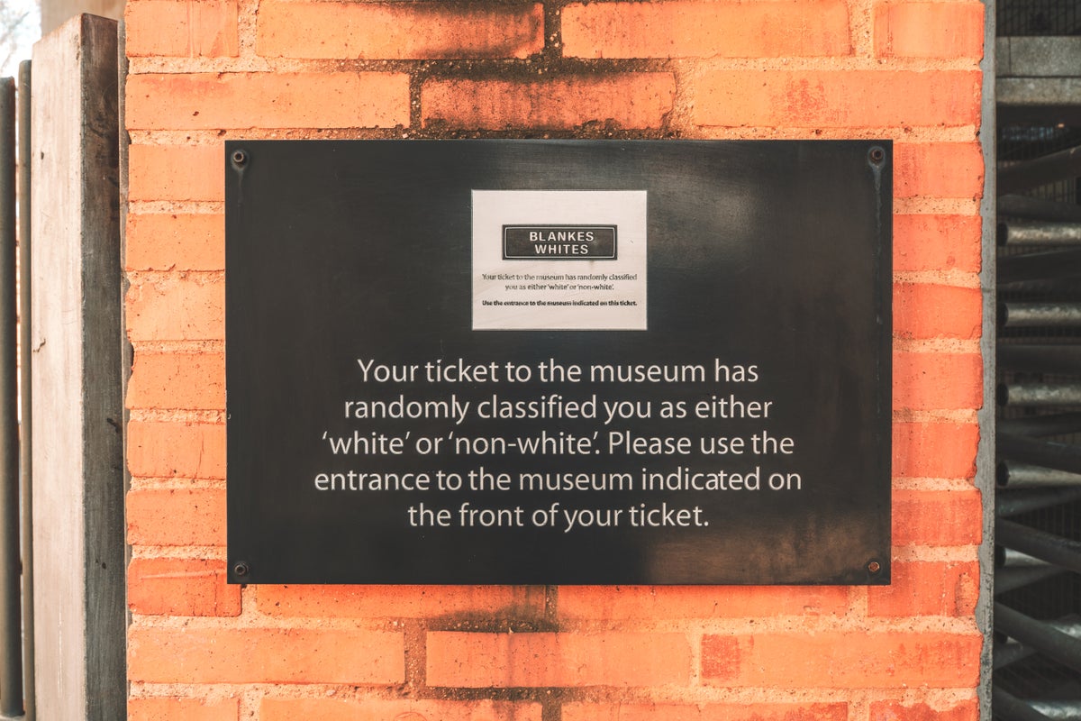 Johannesburg, South Africa Aparteid Museum ticket