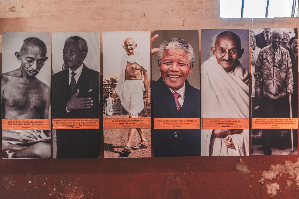 Johannesburg, South Africa Constitution Hill Mandela Gandhi