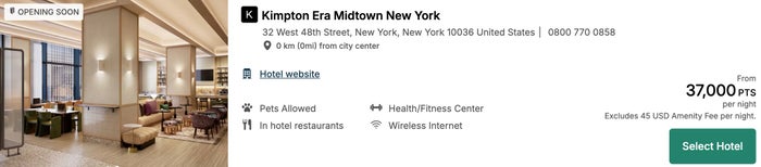 Kimpton Era New York rates