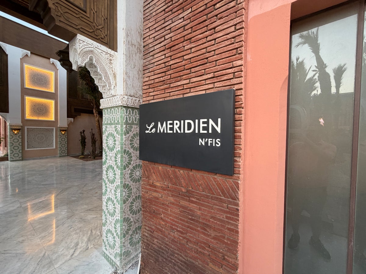 Le Meridian Marrakesh Signage