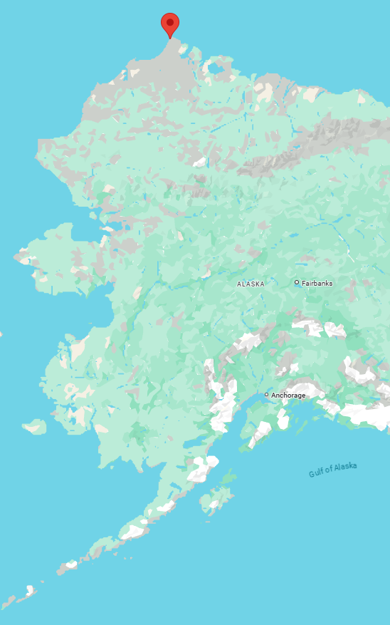 Map of Barrow Alaska